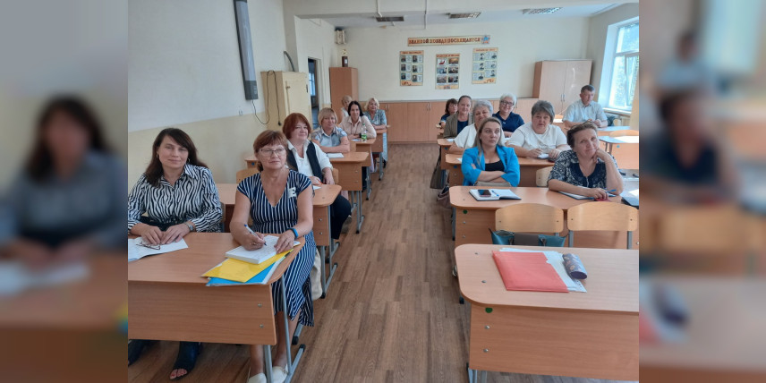 Новый учебный год – новые задачи: в школе №12 состоялось заседание методического объединения
