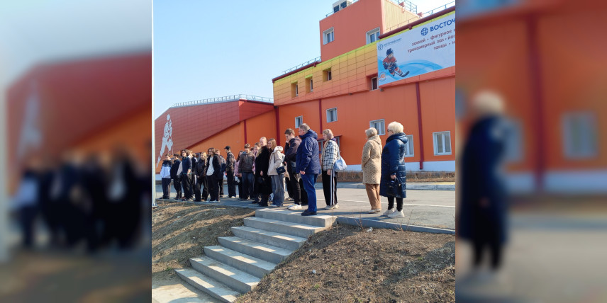 Старшеклассники побывали в Порту Восточном